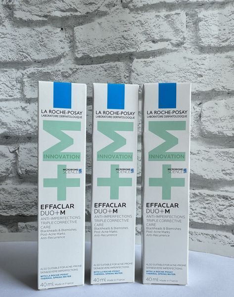 Гель-крем потрійної дії La Roche-Posay Effaclar Duo + M 40 ml 2685081026 фото