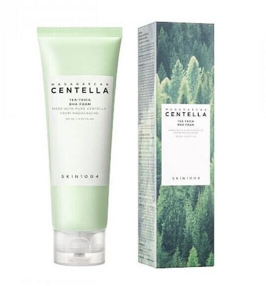 SKIN1004 &mdash; Пінка для вмивання &mdash; Madagascar Centella Tea-Trica BHA Foam &mdash; 125ml Термін 04.2027 фото