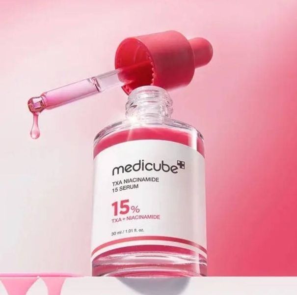 Освітлювальна сироватка з транексамовою кислотою і ніацинамідом Medicabe TXA Niacinamide 15 Serum 30 ml. Терміни 03.2028 фото