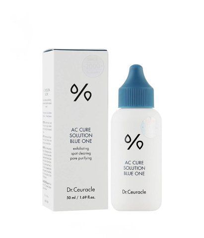 Сироватка проти акне для локального застосування Dr.Ceuracle AC Cure Solution Blue One, 50 мл 2763044081 фото