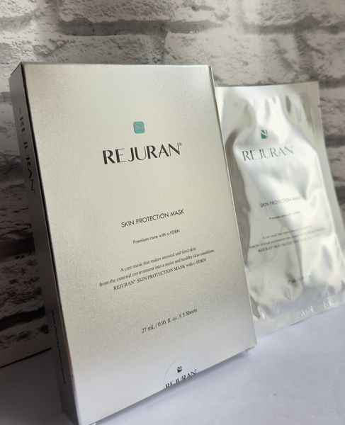 Відновлювальна тканинна маска для обличчя Rejuran Healer Skin Protection Mask, 27 мл./ 1 шт. Терміни 04.2027 фото