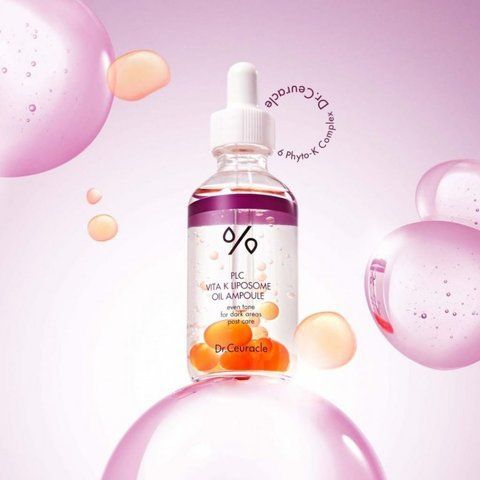 Ампула сироватка проти куперозу з вітаміном К Dr.Ceuracle PLC Vita K Liposome Oil Ampoule 50 ml. Терміни 01.2028 фото