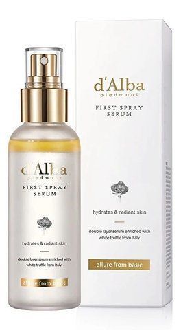Сироватка-міст для обличчя D'Alba White Truffle First Spray Serum на основі екстракту білого трюфеля, 50 мл Терміни 05.2028 фото