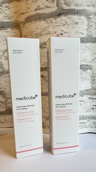 Пептидний крем від набряків і зморщок навколо очей Medicube PDRN Pink Peptide Eye Cream термін 04.2028 фото