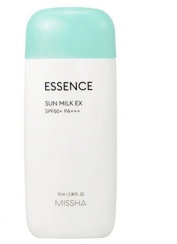 Сонцезахисна водостійка есенція для обличчя Missha All Around Safe Block Essence Sun Milk SPF 50+/PA+++,70 мл 2679462331 фото