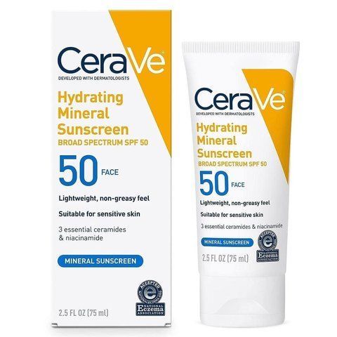 Зволожувальний сонцезахисний крем для обличчя Cerave SPF 50 2864670760 фото