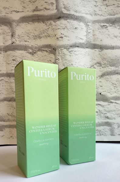 Заспокійлива сироватка з центеллою Purito Seoul Wonder Releaf Centella Serum Unscented 60 ml Терміни 01.2028 фото