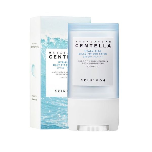 Зволожувальний сонцезахисний стік SKIN1004 Madagascar Centella HYALU-CICA Silky-Fit Sun Stick SPF 50+ 20g Термін 03.2028 фото