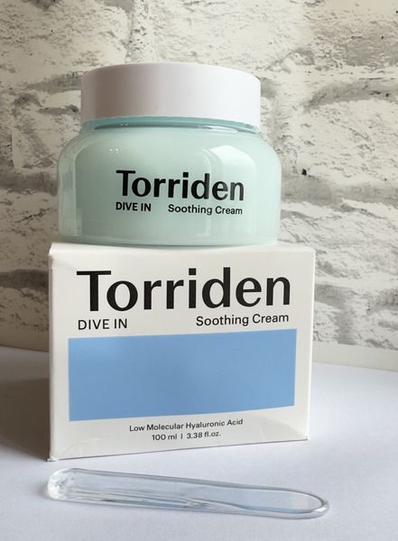 Заспокійливий крем із гіалуроновою кислотою Torriden Dive In Low Molecular Hyaluronic Acid Soothing Cream 100 мл 2764151091 фото