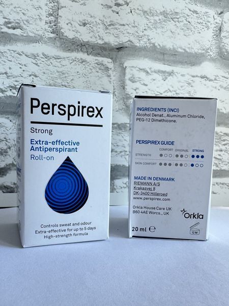 Антиперспірант &mdash; Дезодорант тривалої дії Perspirex Strong Roll-on 20 ml. Перспіпекс. 2668734692 фото