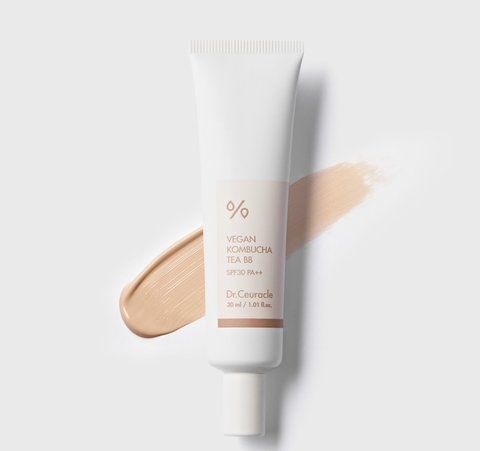 Веганський тональний ВВ-крем з екстрактом комбучі Dr.Ceuracle Vegan Kombucha Tea BB Cream SPF 30/PA++ 2786441153 фото