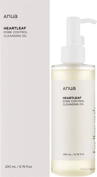 Гідрофільна олія ANUA Heartleaf Pore Control Cleansing Oil 200 мл Терміни 11.2027 фото