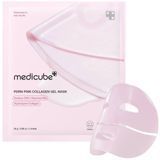 Гідрогелева маска з PDRN і колагеном Medicabe PDRN Pink Collagen Gel Mask 28 g Термін 03.2028 фото