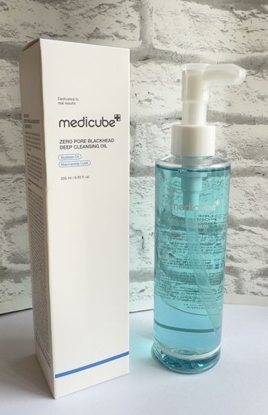 Гідрофільна олія для обличчя Medicube Zero Pore Blackhead Deep Cleansing Oil, 205 мл Терміни 01.2028 фото