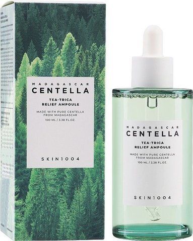 Заспокійлива сироватка для проблемної шкіри Skin1004 Madagascar Centella Tea-Trica Relief Ampoule 100 мл Терміни 01.2028 фото