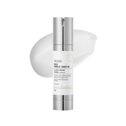 Сироватка Бустер для обличчя VT Cosmetics Mild Reedle Shot 50 для поліпшення текстури шкіри зі спекулами, 50 мл 2680646755 фото