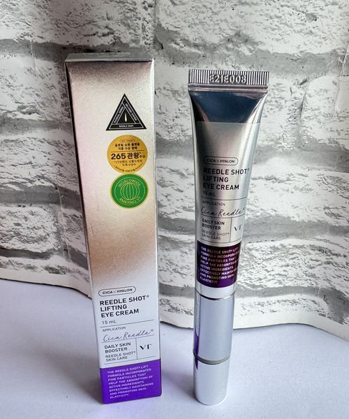 Масажний ліфтинг-крем для повік із мікроголками VT Cosmetics Reedle Shot Lifting Eye Cream &mdash; 15 мл 2895543425 фото
