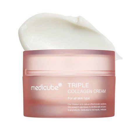 Преміальний ультразволожувальний і зміцнювальний колагеновий крем Medicube Triple Collagen Cream 50 ml 2605627694 фото