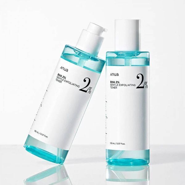 Відлущувальний тонер для обличчя з кислотами Anua BHA 2% Gentle Exfoliating Toner, 150 мл. Тонік 2765624402 фото